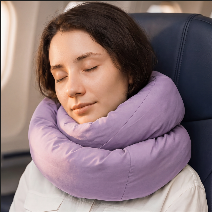 Memory Foam Travel Pillow